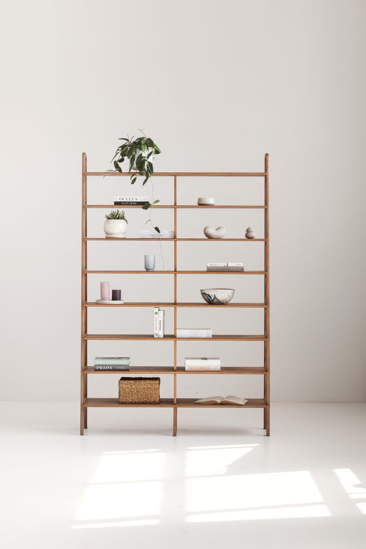 Bookcase Double Maxi Plus with shelves